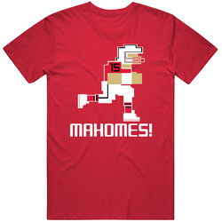 Patrick Mahomes # 15 Tecmo Bowl Kansas City Football Athlete Fan T Shirt Patrick Mahomes # 15 Tecmo Bowl Kansas City Football Athlete Fan T Shirt