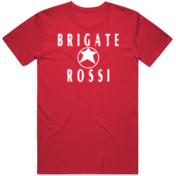 Brigade Rossi Red Vintage RED Unisex T Shirt Brigade Rossi Red Vintage RED Unisex T Shirt