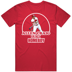 St Louis Baseball Allen Craig Homeboy T Shirt