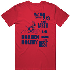 Washington Hockey Braden Holtby T Shirt
