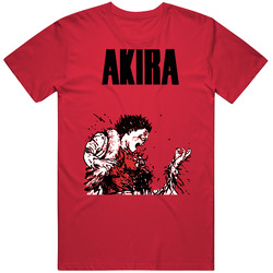 Akira Anime Manga Movie Vintage RED Unisex T Shirt