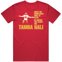 Tamba Hali Football Boogeyman Kansas City Kc K.c T Shirt