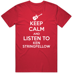 Keep Calm Listen To Ken Stringfellow Legendary Guitarist Bass Guitar Player Fan Vintage RED Unisex T Shirt Keep Calm Listen To Ken Stringfellow Legendary Guitarist Bass Guitar Player Fan Vintage RED Unisex T Shirt