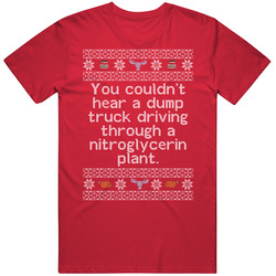Nitroglycerin Plant National Lampoons Christmas Vacation Quote Food Knit T Shirt Nitroglycerin Plant National Lampoons Christmas Vacation Quote Food Knit T Shirt