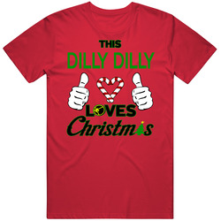 This Dilly Dilly Love Christmas Vintage RED Unisex T Shirt