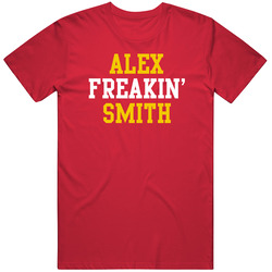 Alex Freakin' Smith Kansas City Football Player Cool Fan Vintage RED Unisex T Shirt Alex Freakin' Smith Kansas City Football Player Cool Fan Vintage RED Unisex T Shirt