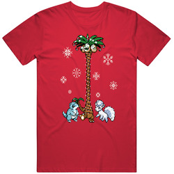 Pokemon Exeggutor Alola T Shirt Christmas Holiday Tee Vintage RED Unisex T Shirt