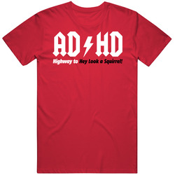 New Adhd Funny T Shirt