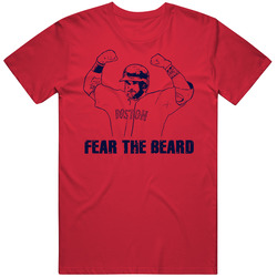 Fear The Beard Jonny Gomes Boston Baseball T Shirt