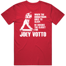 Cincinnati Boogeyman Baseball Joey Votto Vintage RED Unisex T Shirt