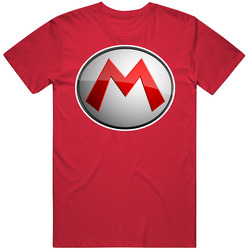 Super Mario Bros Mario Logo T Shirt