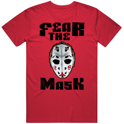 Murray Banner Man Chicago Goalie Mask Vintage RED Unisex T Shirt