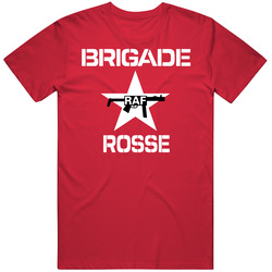 Red Brigade Rosse Raf The Clash Retro Marx Lenin Vintage RED Unisex T Shirt
