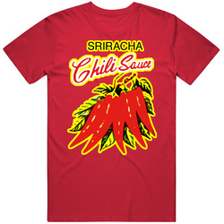 Sriracha Chili Hot Sauce Thai Vintage RED Unisex T Shirt