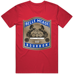 Belle Meade Bourbon Logo Alcohol Drinking Gift Cool Vintage RED Unisex T Shirt Belle Meade Bourbon Logo Alcohol Drinking Gift Cool Vintage RED Unisex T Shirt