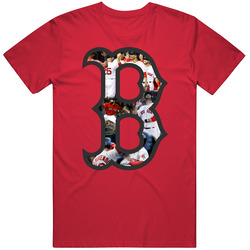 Boston Red Vintage RED Unisex T Shirt