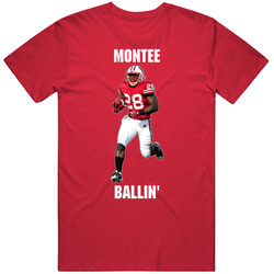 Wisconsin Montee Ball Football Ballin T Shirt