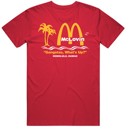Mclovin Superbad Movie Funny Vintage RED Unisex T Shirt