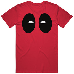 Deadpool Face Comic Book Video Game Vintage RED Unisex T Shirt