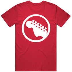Guitar Icon Scott Pilgrim Vs The World Fun Movie Vintage RED Unisex T Shirt