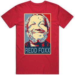 Funny Comedy Redd Foxx Vintage RED Unisex T Shirt