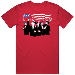Republican Party It's A Party Funny Vintage RED Unisex T Shirt