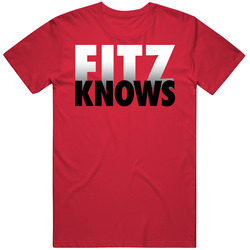 Fitz Knows Larry Fitzgerald Vintage RED Unisex T Shirt