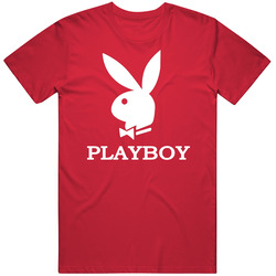 Play Boy Logo Vintage RED Unisex T Shirt
