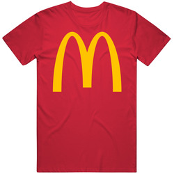Mcdonalds Fast Food Golden Arches Symbol T Shirt