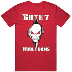Olympiakos Fc Gate 7 Hooligan Vintage RED Unisex T Shirt