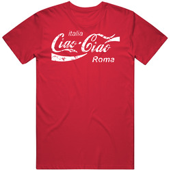 Ciao Coke Vintage RED Unisex T Shirt Ciao Coke Vintage RED Unisex T Shirt