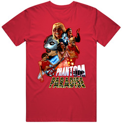 Phantom Of The Paradise Rock Movie Vintage RED Unisex T Shirt