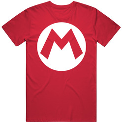 Super Mario  Logo T Shirt