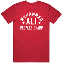 Muhammad Ali Peoples Champ Jamie Foxx Tribute Vintage RED Unisex T Shirt