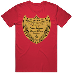Mytee Dom Perignon Champagne Vintage 1979 Men's Red Vintage RED Unisex T Shirt