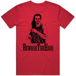 Joakim Noah Chicago Beware The Hair Vintage RED Unisex T Shirt