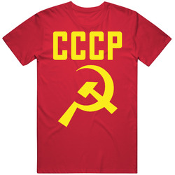 Cccp Russia Soviet Union T Shirt