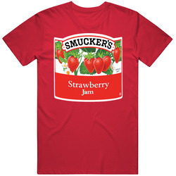 Smuckers Strawberry Jam Cool Halloween Costume Vintage RED Unisex T Shirt