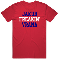 Jakub Freakin Vrana Washington Hockey Player Sports Fan Vintage RED Unisex T Shirt Jakub Freakin Vrana Washington Hockey Player Sports Fan Vintage RED Unisex T Shirt