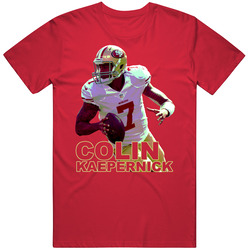Colin Kaepernick San Francisco Red T Shirt