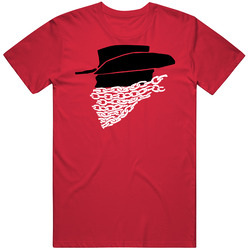 Jamie Foxx Leonardo Dicaprio Western Django Unchained Jackson Vintage RED Unisex T Shirt