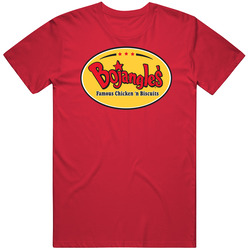 Bojangles Famous Chicken Logo Vintage RED Unisex T Shirt Bojangles Famous Chicken Logo Vintage RED Unisex T Shirt