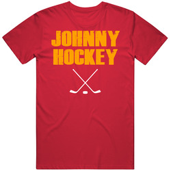 Johnny Hockey Johnny Gaudreau Calgary Vintage RED Unisex T Shirt