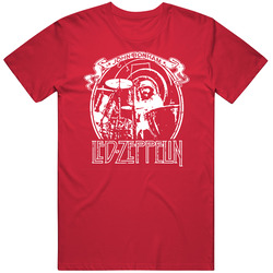 John Bonham Unisex Vintage RED Unisex T Shirt
