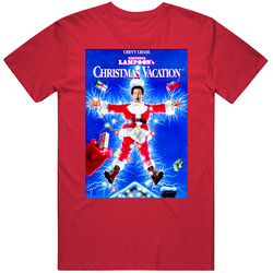 National Lampoons Christmas Vacation Movie Vintage RED Unisex T Shirt