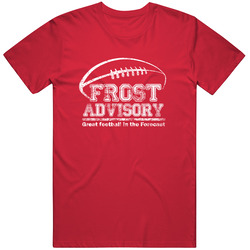 Frost Advisory Nebraska Vintage RED Unisex T Shirt