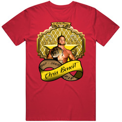 Chris Benoit Wrestling Tribute Vintage RED Unisex T Shirt