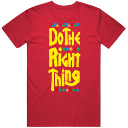 Do The Right Thing Spike Lee Vintage RED Unisex T Shirt