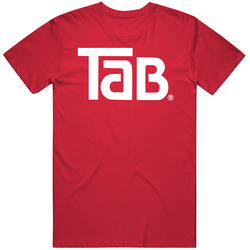 Tab Soda Cola Driniking Vintage RED Unisex T Shirt