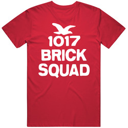 Waka Flocka Brick Squad Rap Vintage RED Unisex T Shirt